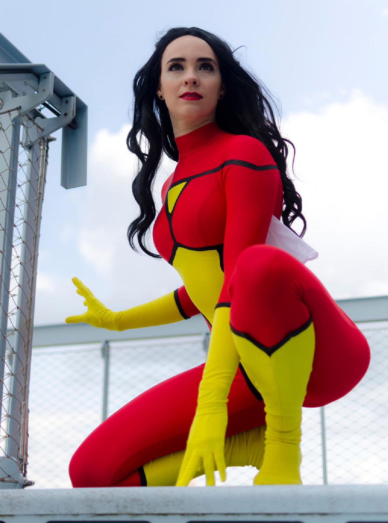 Kythana, la chica holandesa que sorprendió con cosplay de la Mujer