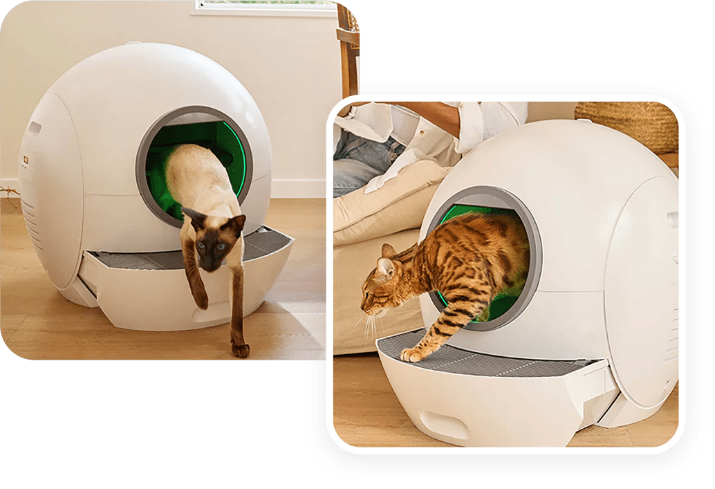 Els Pet Spaceship,Self Cleaning,Automatic Litter Box For Cats elspet