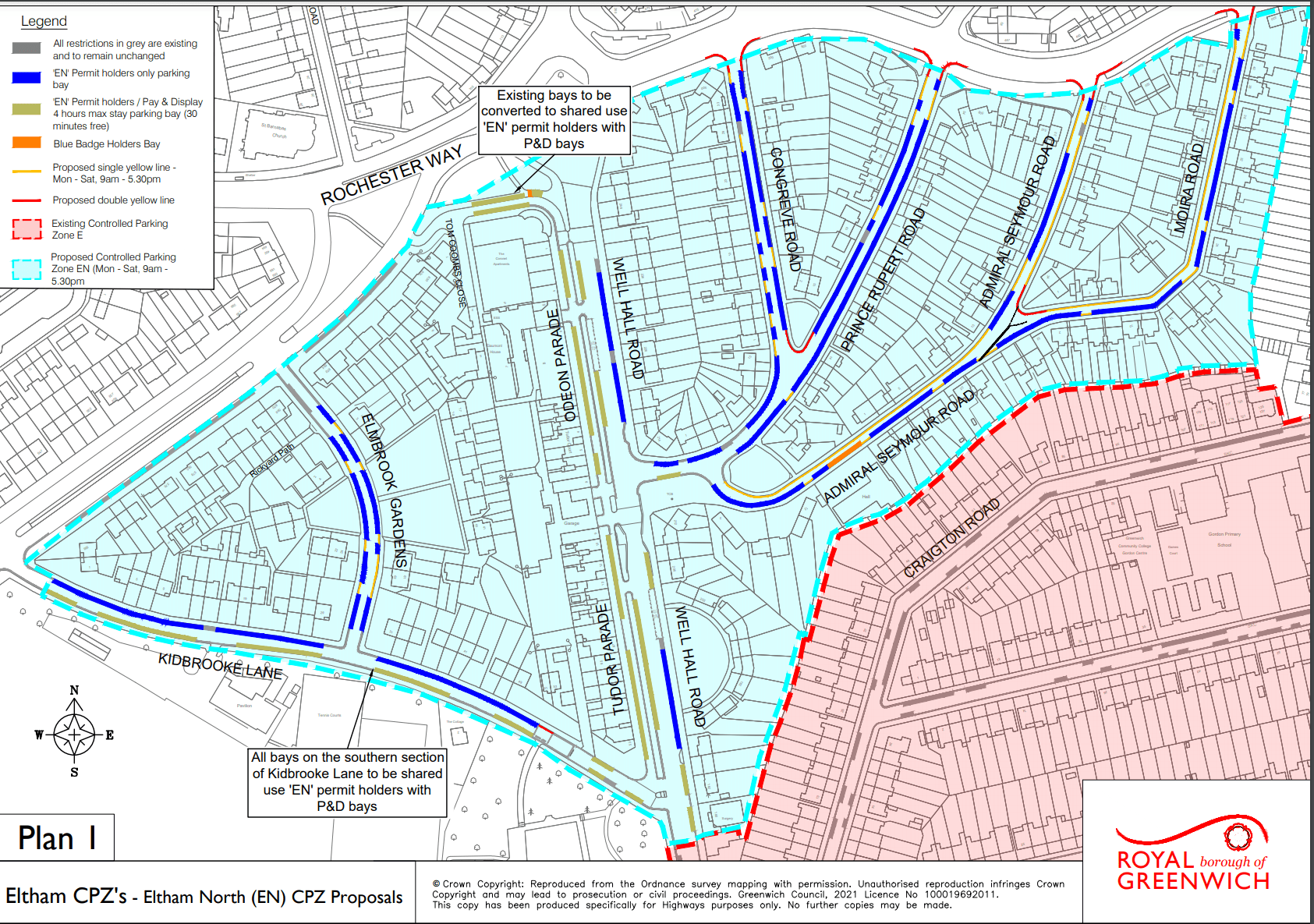 Consultation on Eltham Controlled Parking Zones starts (again) Eltham