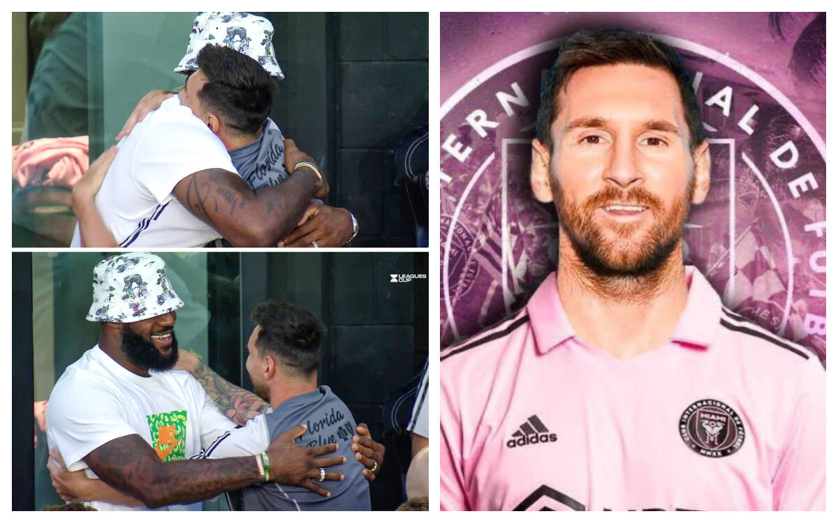 Madness in Miami athletes and celebrities at Messi's premiere Pledge