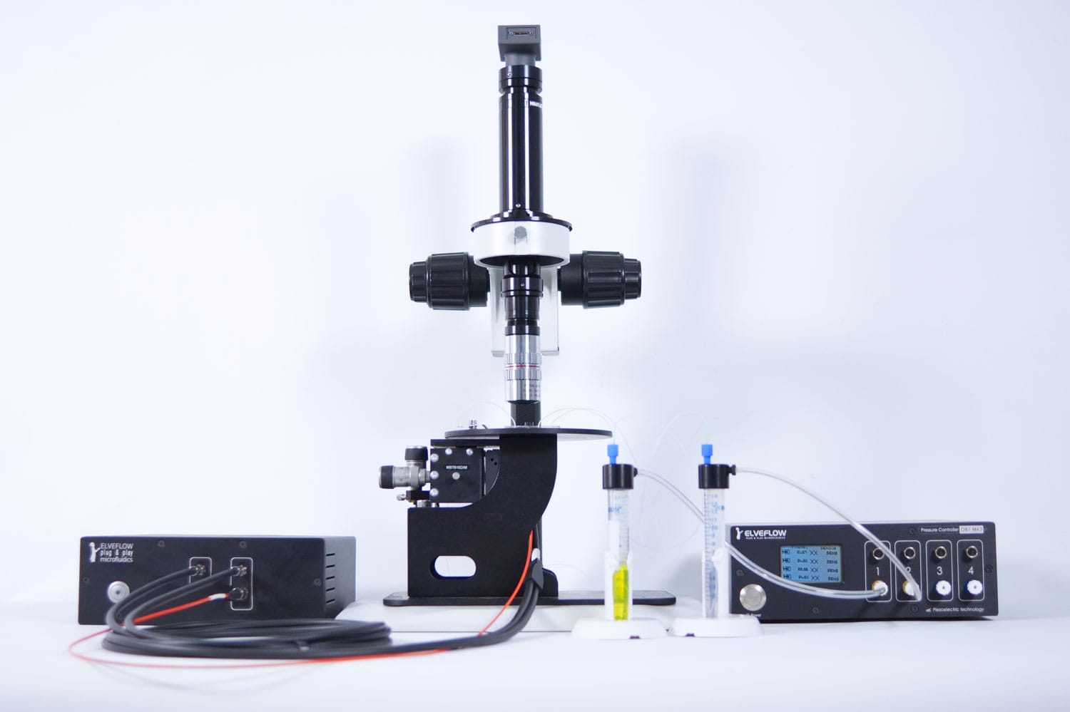 Automatic microfluidic droplet size regulator Elveflow