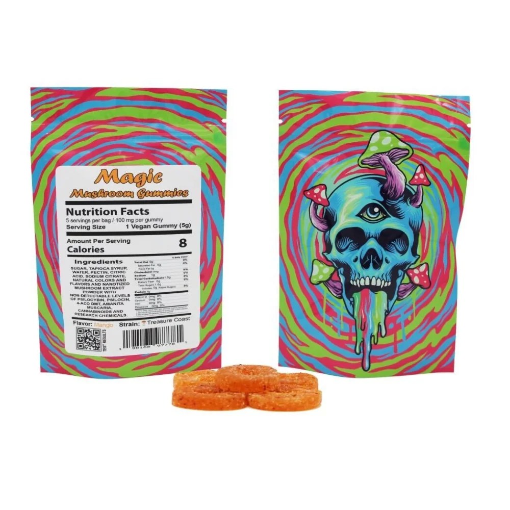 Psilo Mart Magic Mushroom Gummy Rings (500mg) ELYXR