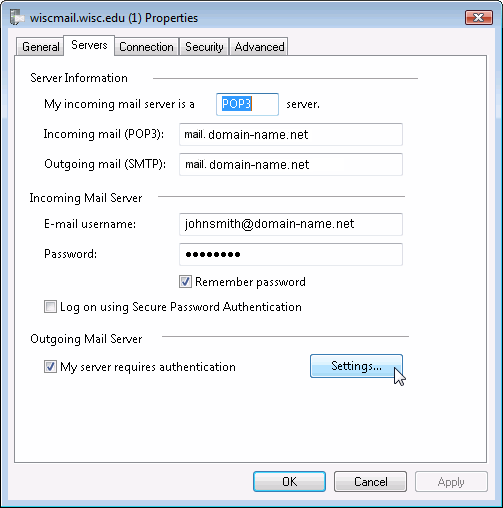 Email Setup Windows Vista Mail Tutorials Emagine