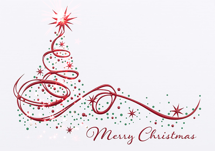 Animated Merry Christmas Tree Email Backgrounds ID 23332