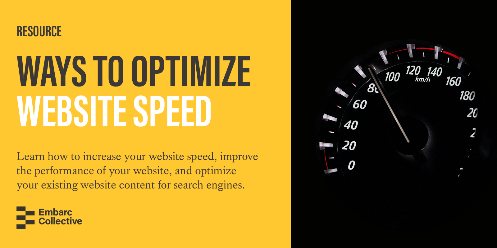 Ways to Optimize Website Speed Embarc Collective