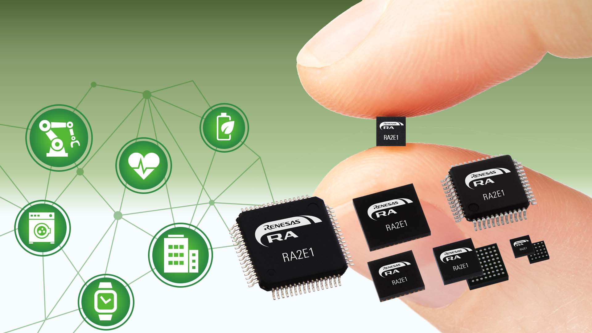 Renesas expands MCU family with entry level low power devices