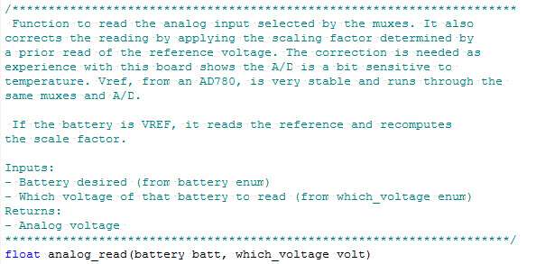 On function headers On function headers
