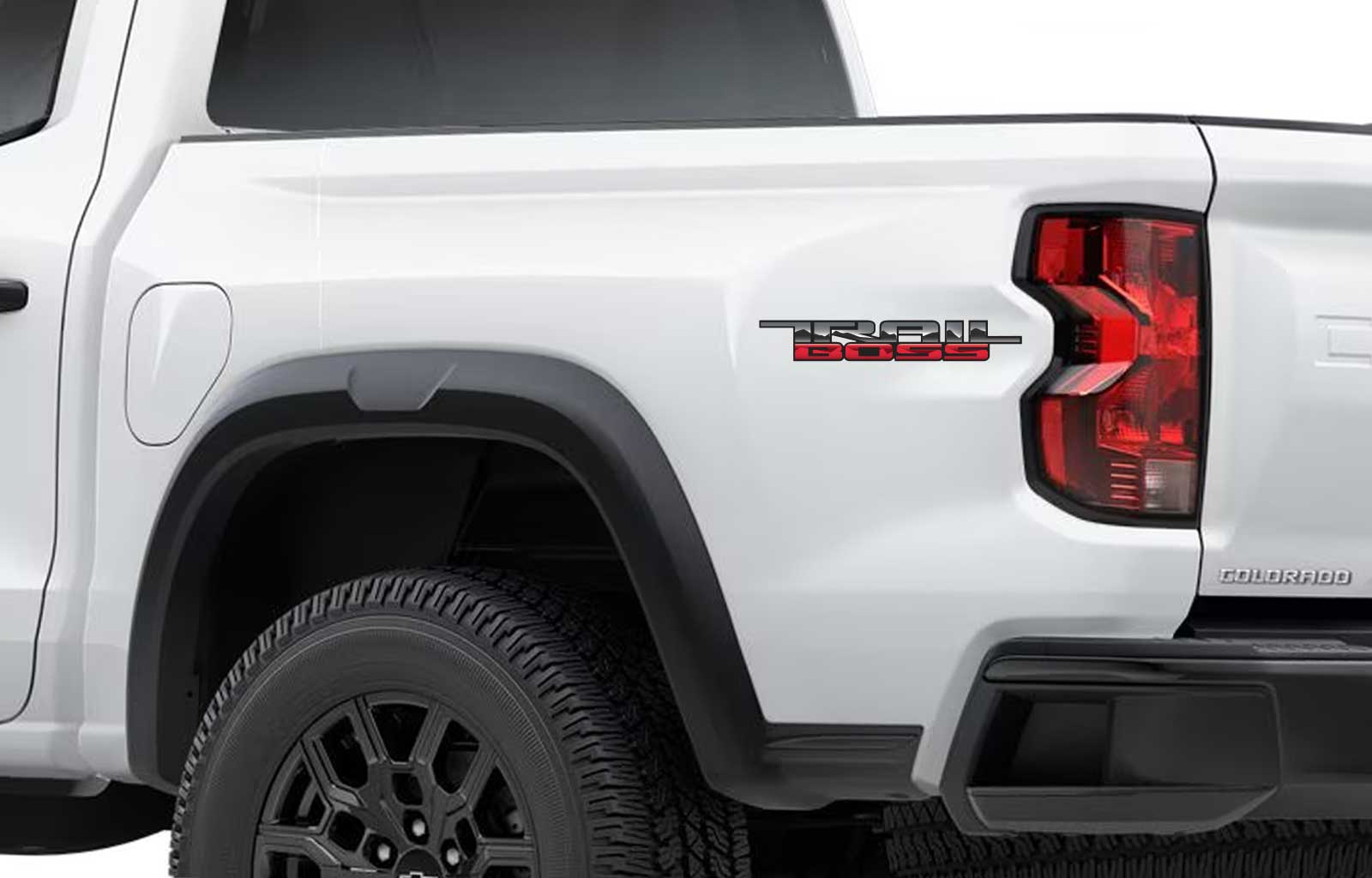 Chevy Colorado 20232025 TRAIL BOSS Bedside Decals GM OFFICIAL LICENSED PRODUCT EmblemsPlus