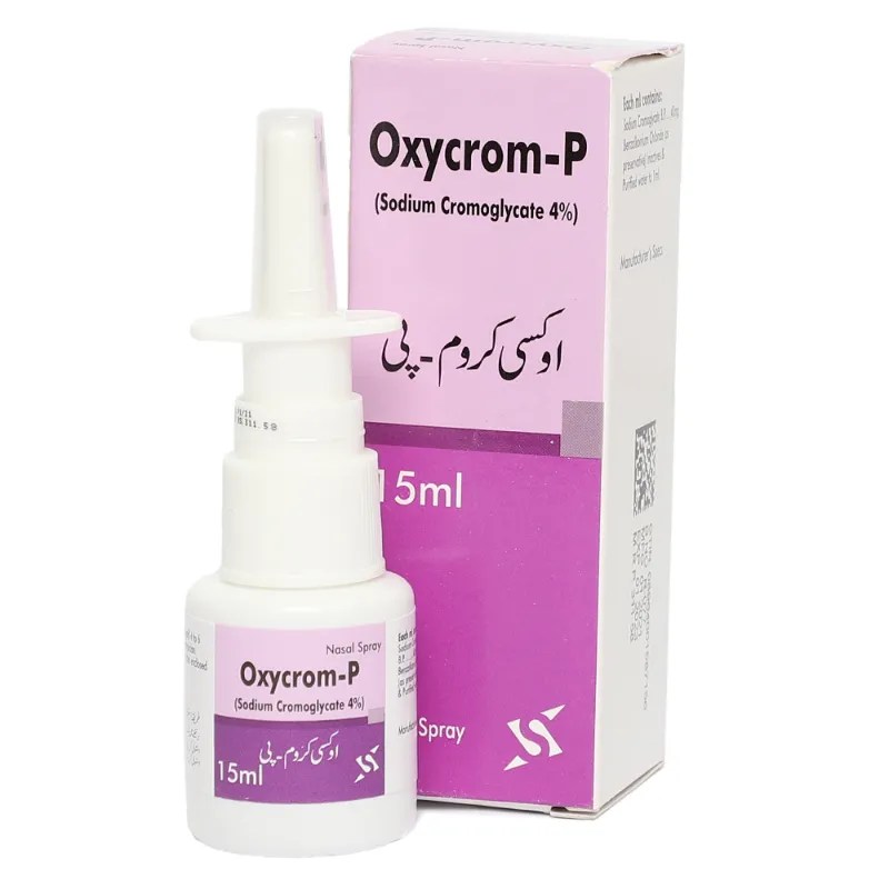 Oxycrom P Nasal Spray 15ml Uses, Side effects & Price in Pakistan