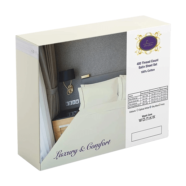 Custom Bed Sheet Packaging Boxes Wholesale Custom Printed Bed Sheet