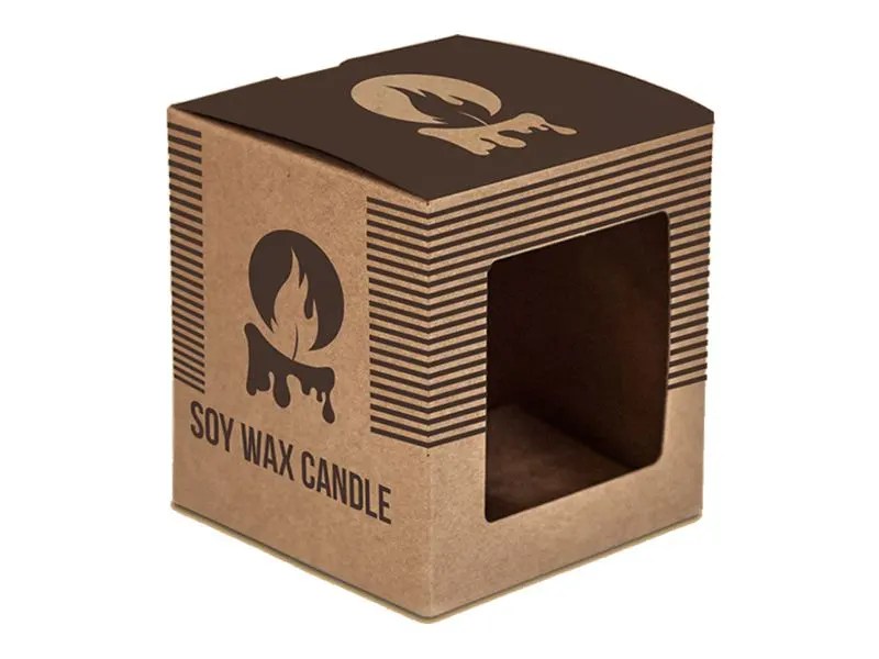 Customized window candle boxes Imprinted at low price personalized