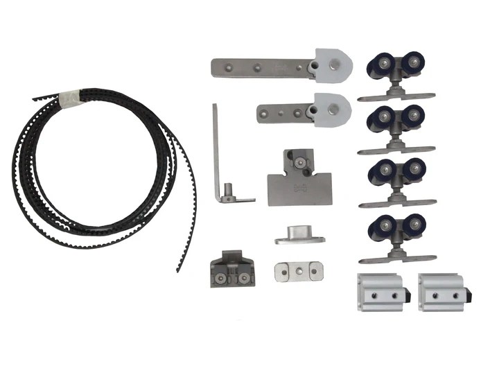 Telescopic 3 Door Internal Door System Telescopic Sliding Partition