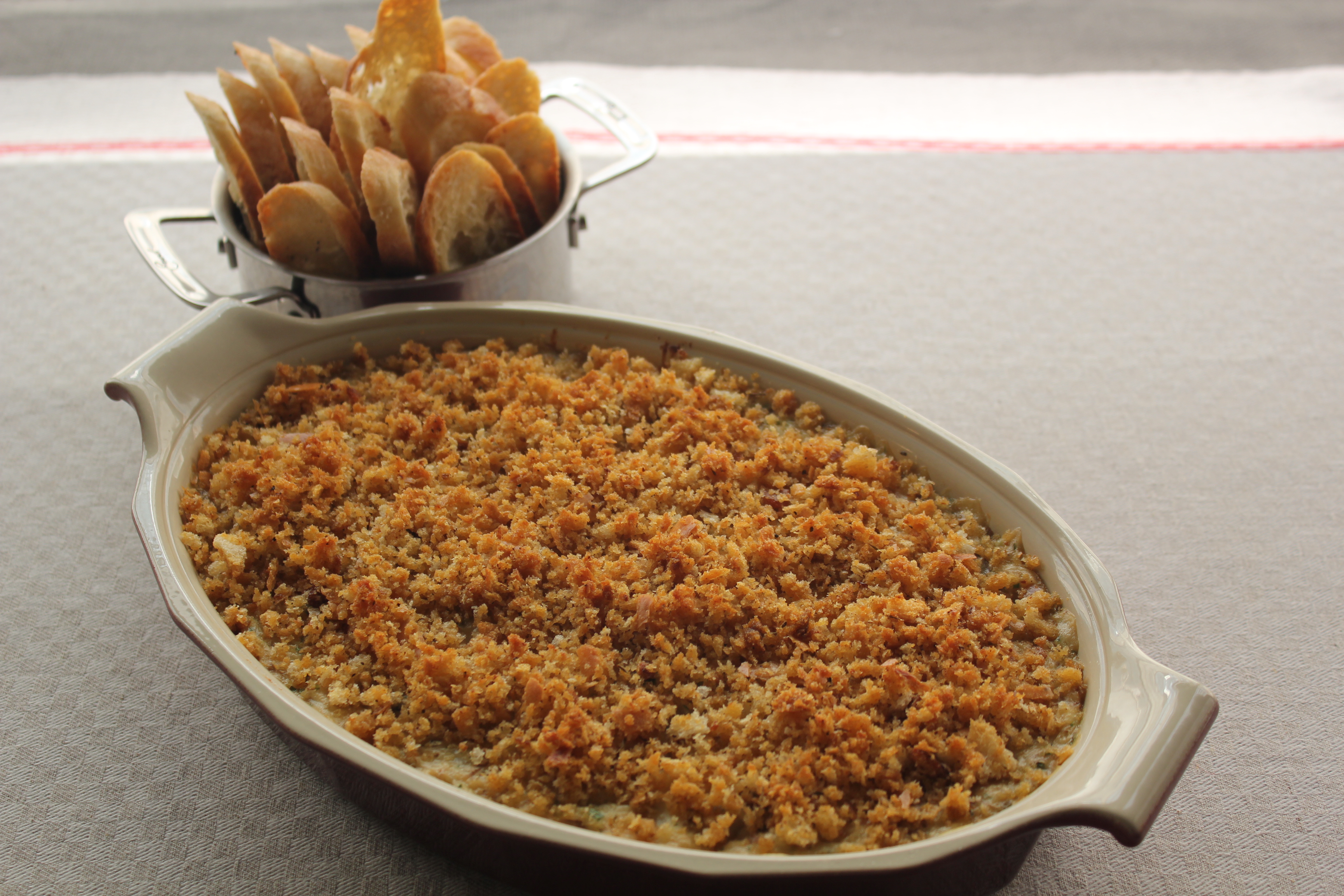 Gratineed Crabmeat With Sauce Mornay
