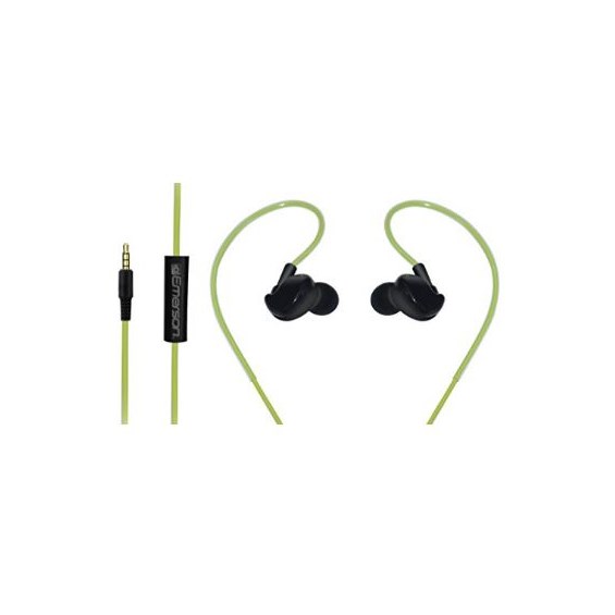 Wired Sweat Proof Earbuds with Universal Mic, Remote and Secure Fit Ear