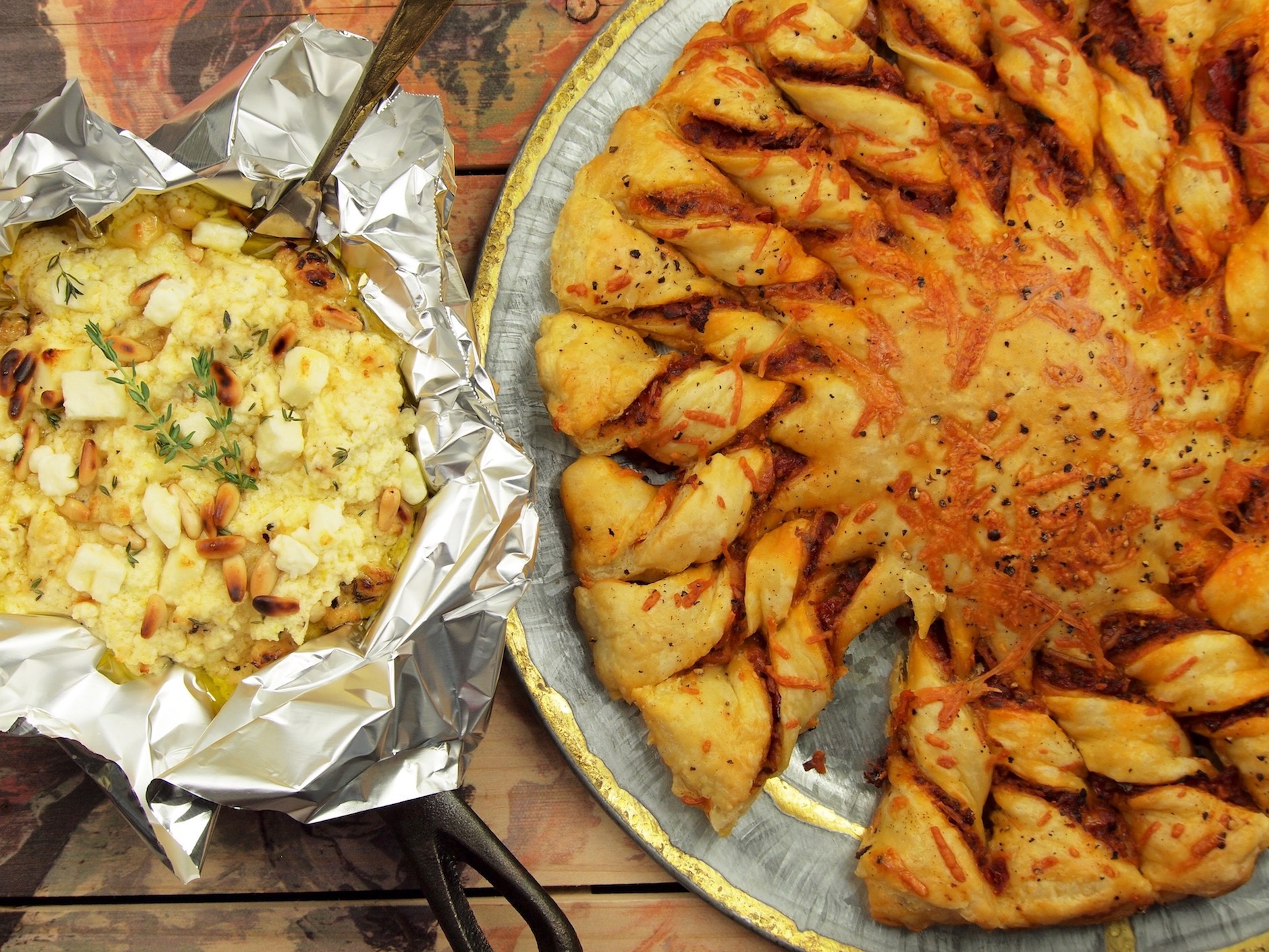 SUNDried Tomato Parmesan Wheel Emily Ellyn