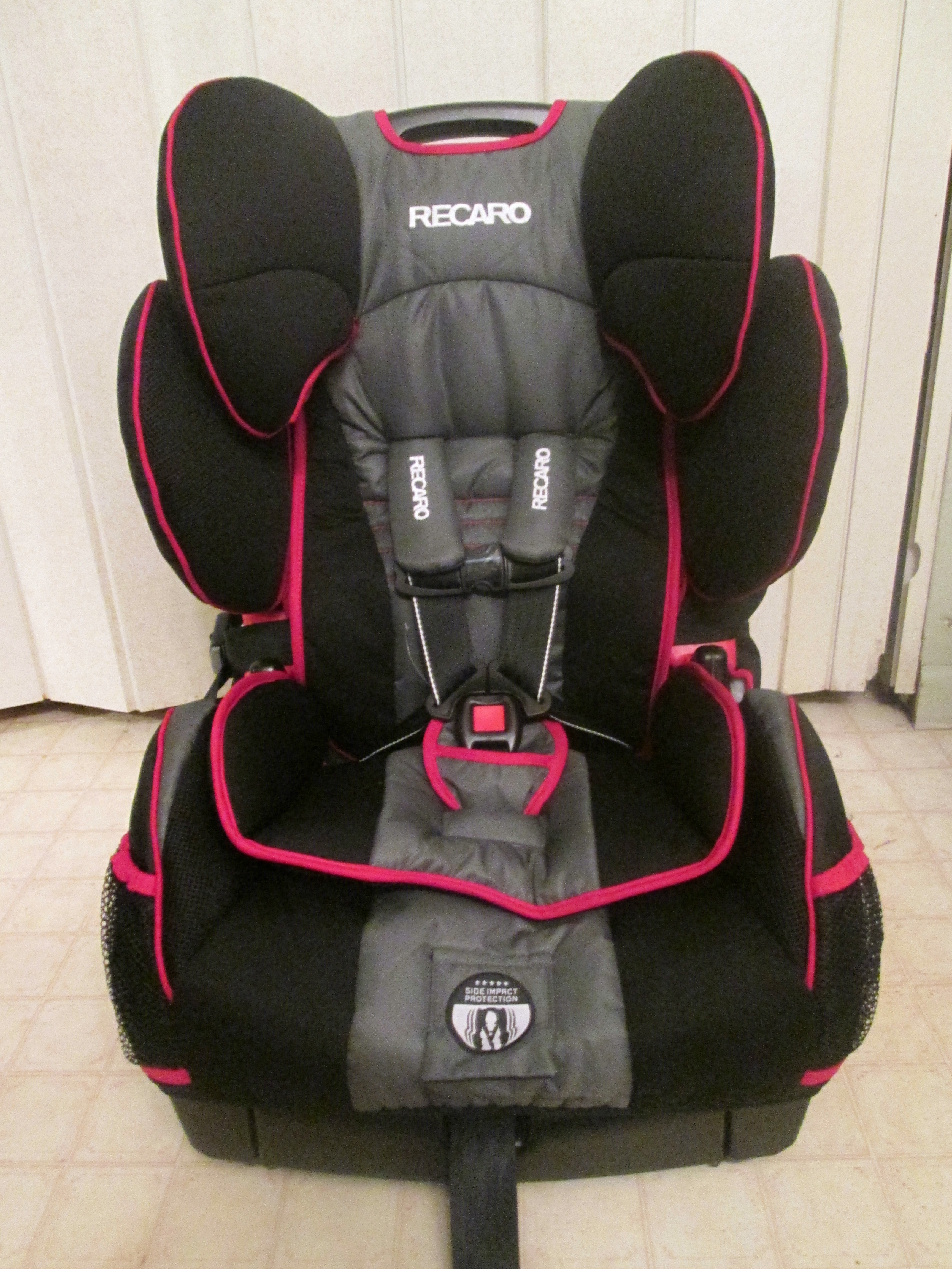 RECARO Performance Sport Harness Booster Car Seat Review & Giveaway (12