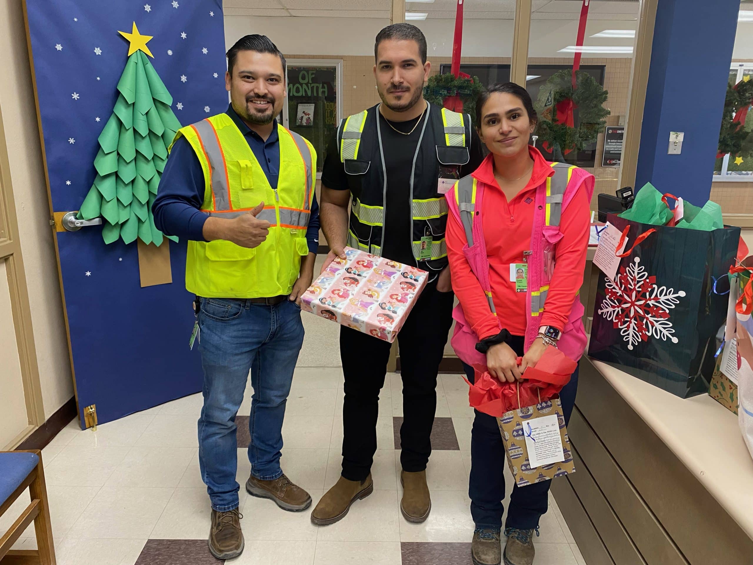 EMJ Project Team Partners with Ysleta ISD in the Spirit of Giving EMJ