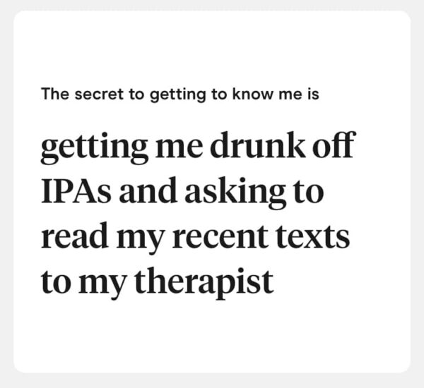 30 Best Hinge Prompt Responses for Guys (with Screenshots) Guaishous