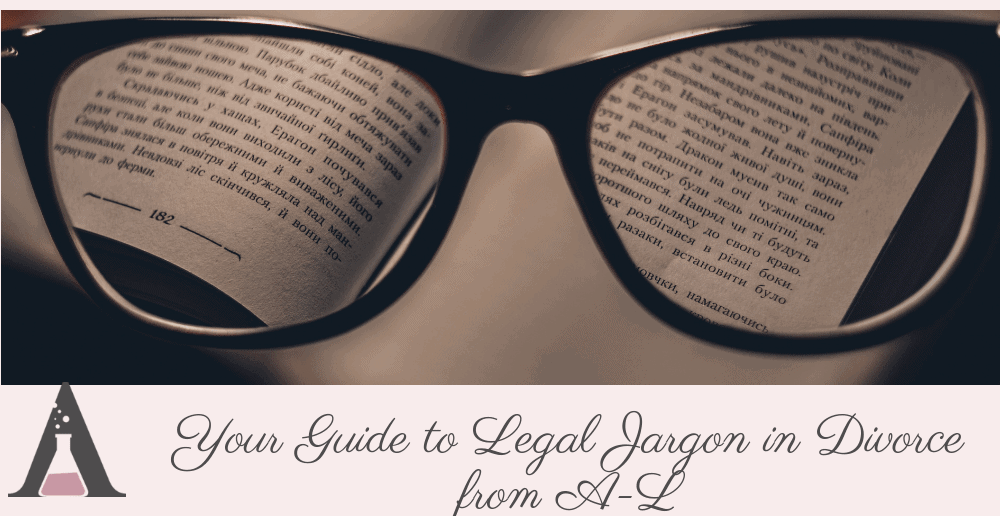 Your Guide to Legal Jargon in Divorce from AL Divorce support