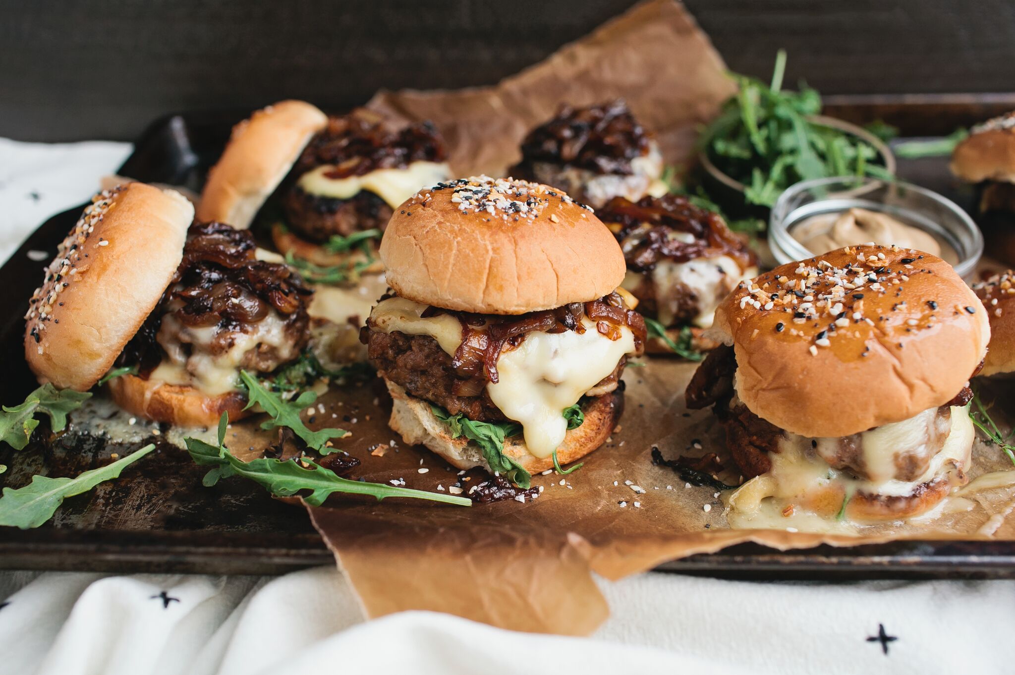 French Onion Soup Sliders with Raclette Emmi USA