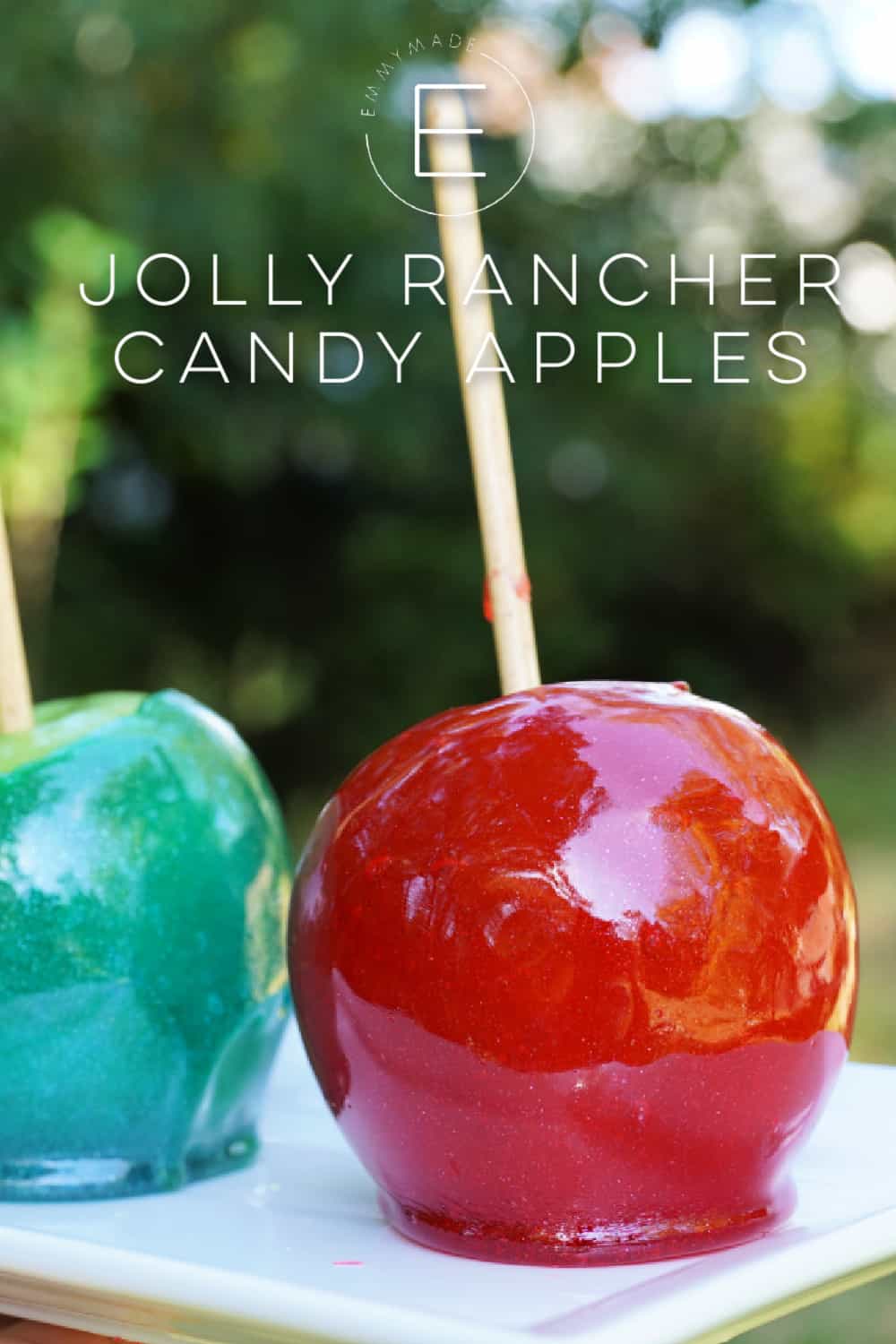 Jolly Rancher Glittery Candy Apples Emmymade
