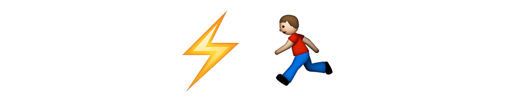 Lightning Fast Emoji Meanings Emoji Stories