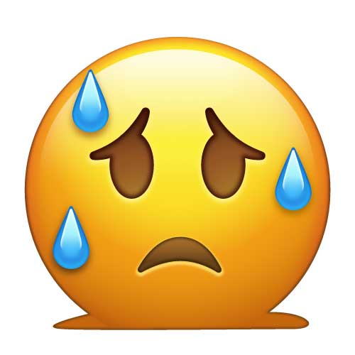 Emoji Request SweatingEmoji