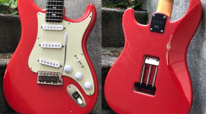 Someone has relic’d a PRS Silver Sky Empeda Music