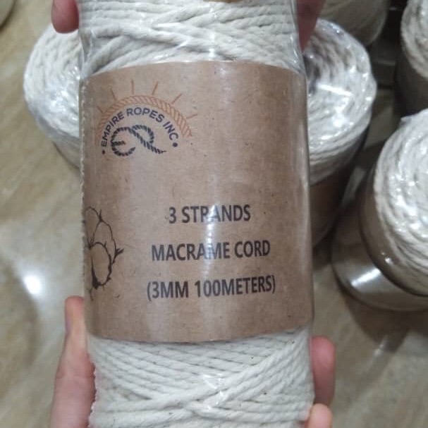 Cotton Macrame Cords Empire Ropes