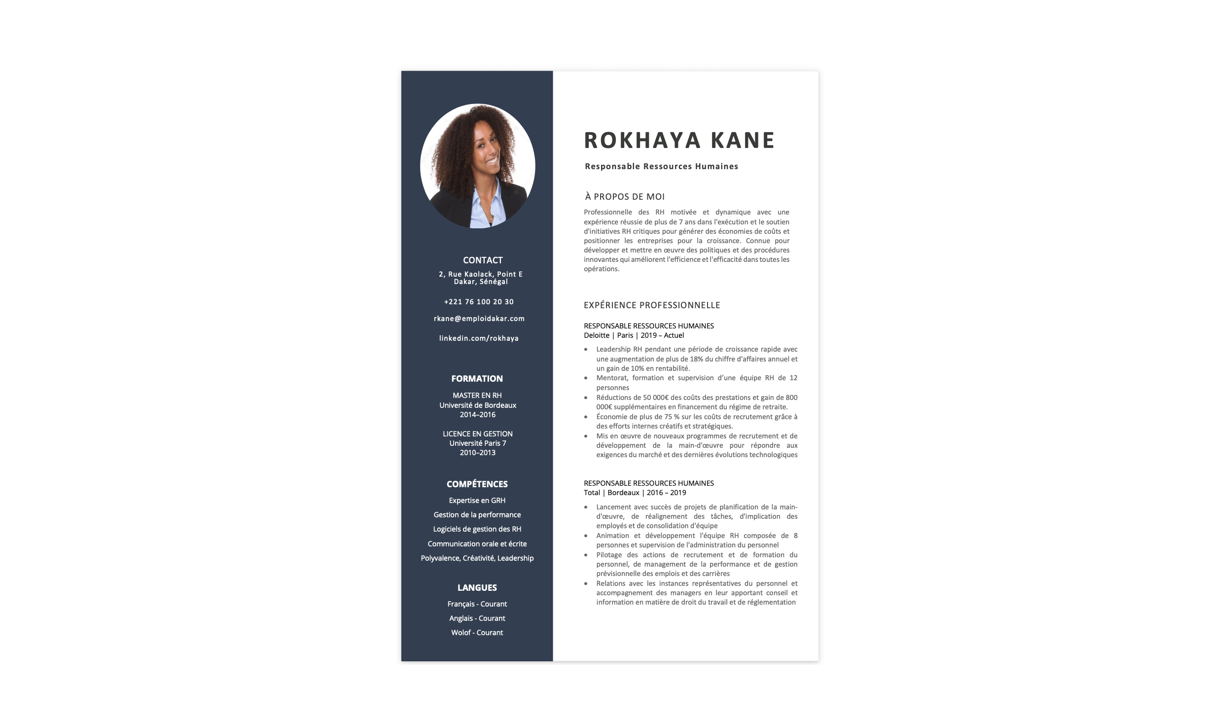 Cv Gratuit Etudiant