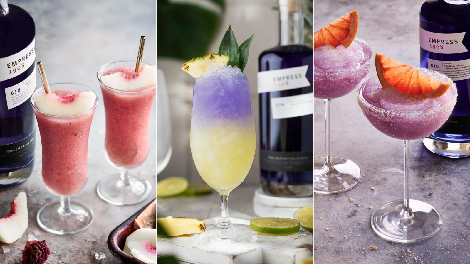 Frozen Cocktails Empress 1908 Gin