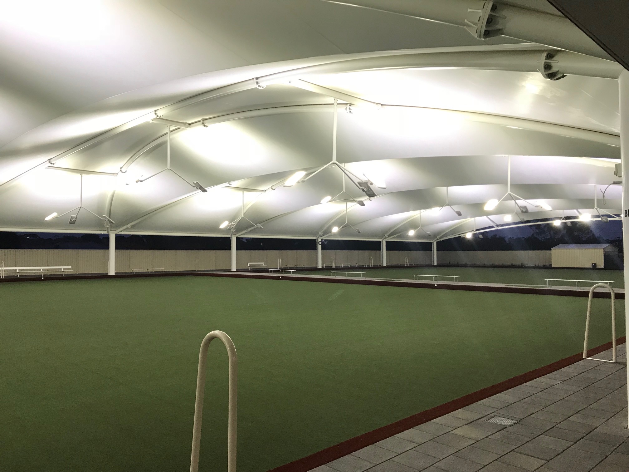 Andromeda Ceramic Flood Lights at the Caloundra Indoor Stadium