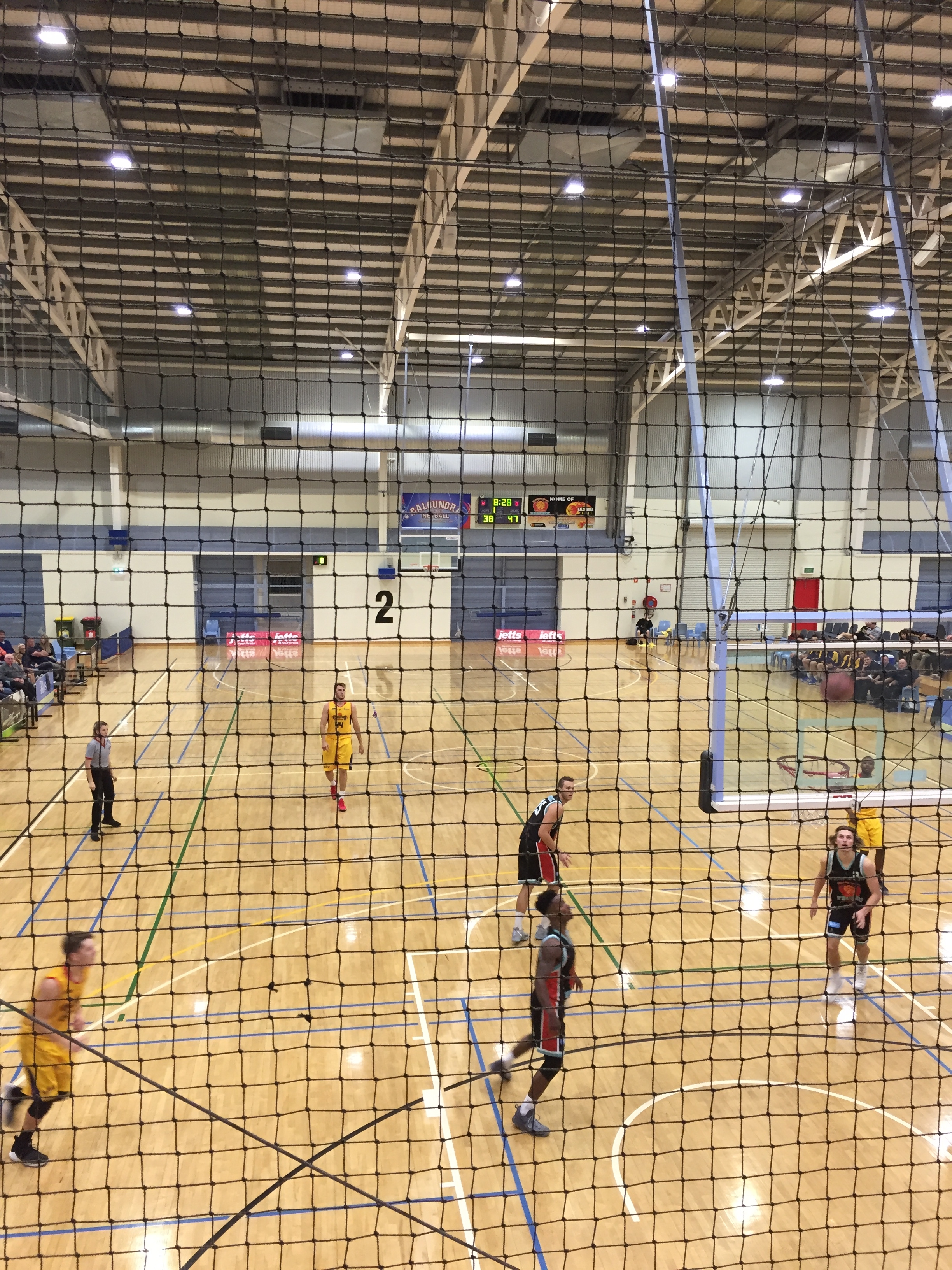 Andromeda Ceramic Flood Lights at the Caloundra Indoor Stadium