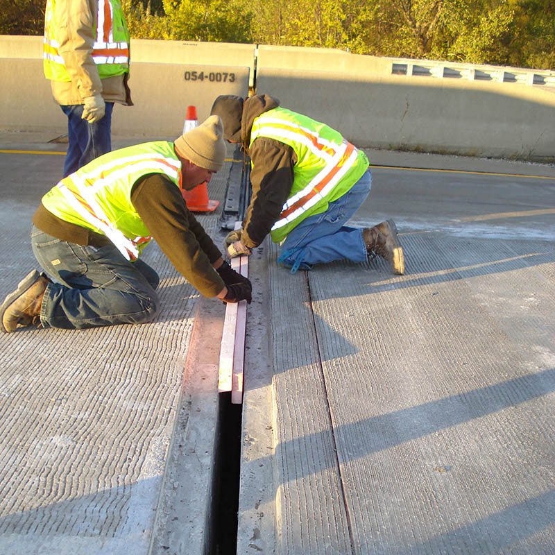 BoltDown Bridge Joint Retrofit with BEJS · EMSEAL Bridge Division