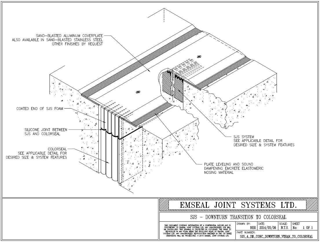 Expansion Joint Details · BIM · CAD · DWG · DWF · Sika Emseal