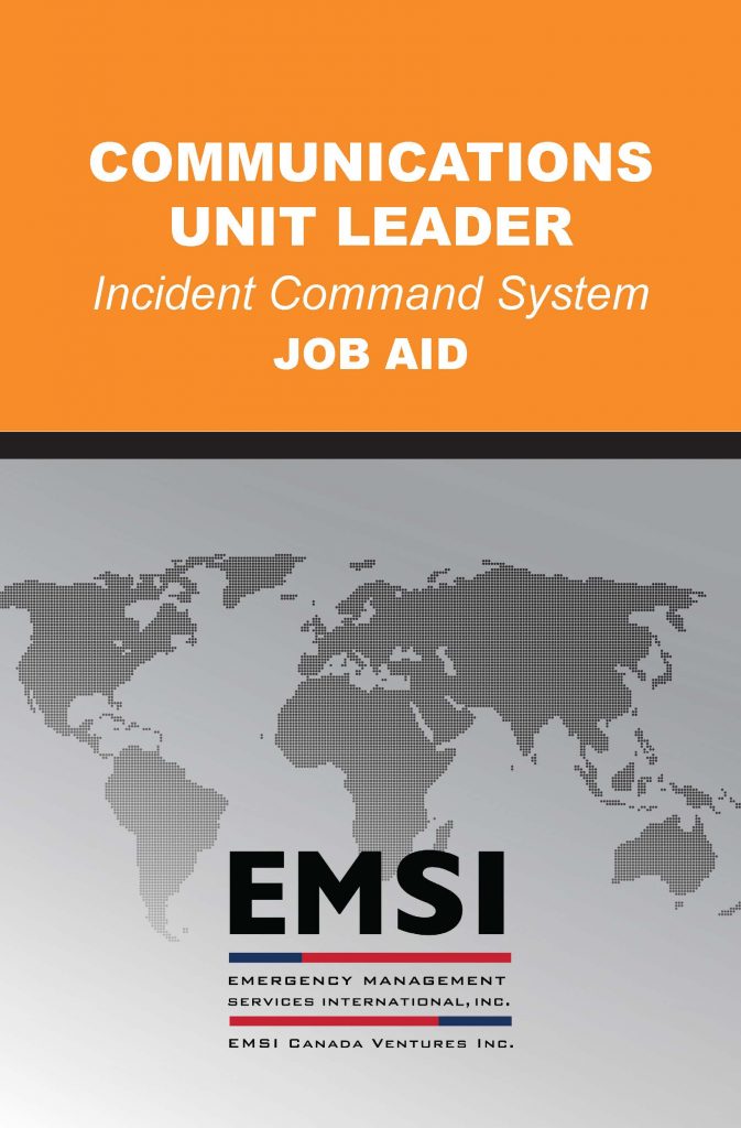 ICS358 Communications Unit Leader EMSI
