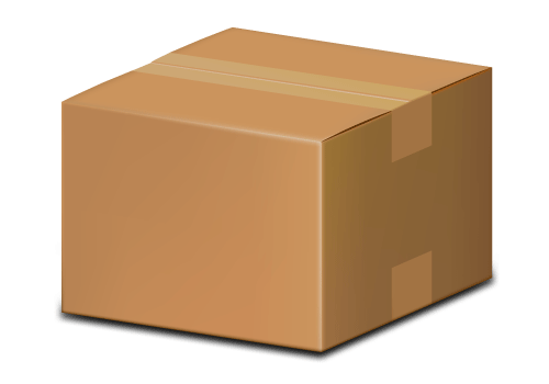 ダンボールのフリーイラスト | フリーイラスト・クラシック（フリクラ） 段ボールのイラスト-商用加工Ok無料フリーイラスト素材-エムスタジオ