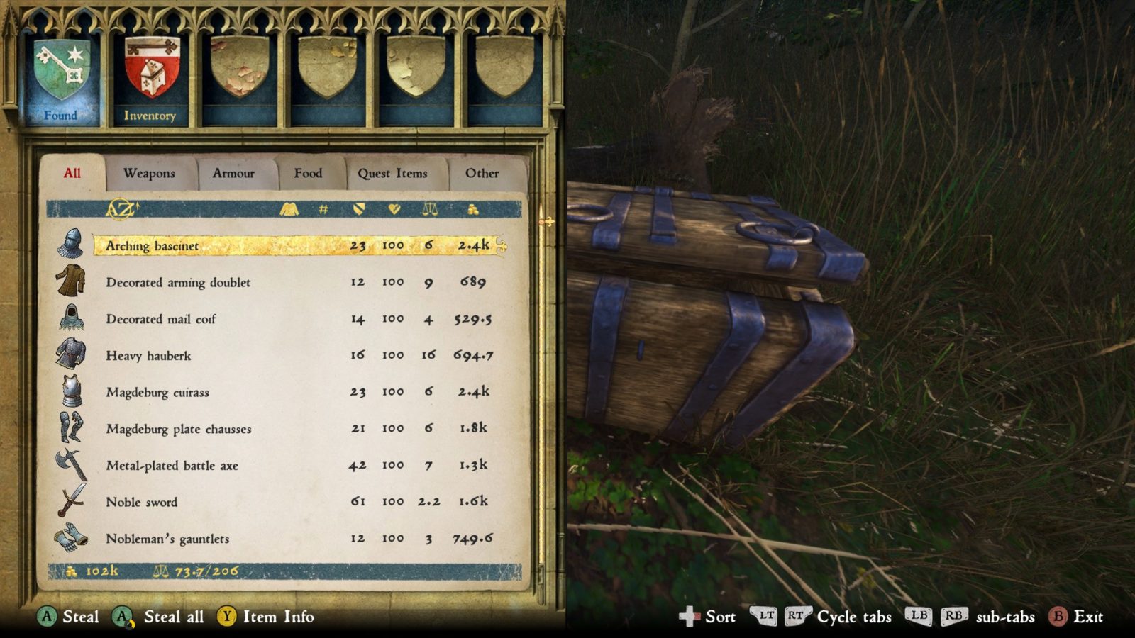 Kingdom Come Deliverance How to Find All Pieces to Complete Gold