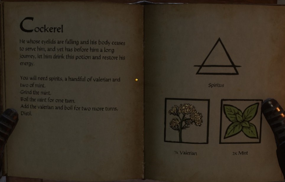 Kingdom Come Deliverance Potion Recipes Guide MGW Video Game