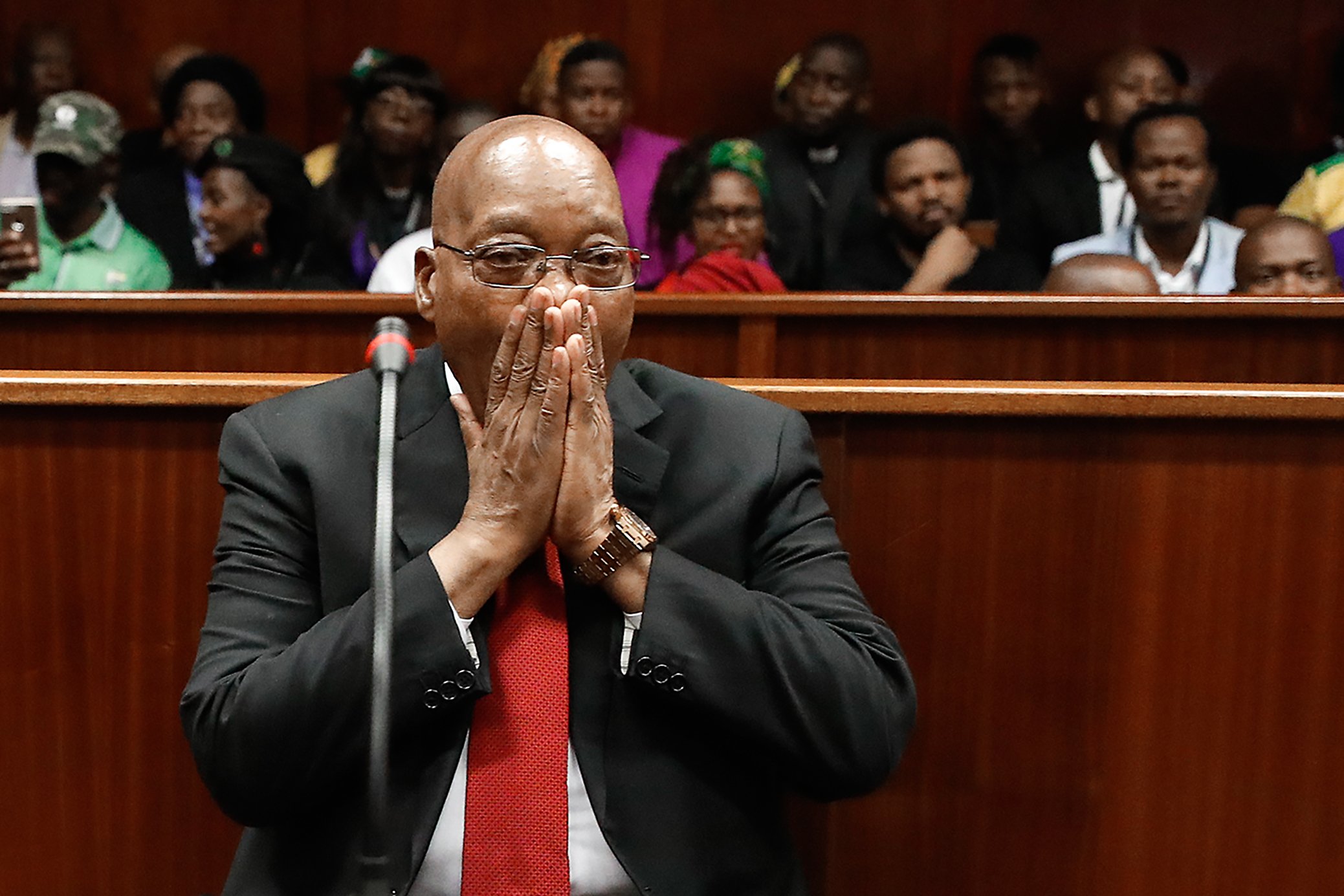 Kemp J Kemp / South African President S Lawyer Kemp J Kemp Attends The