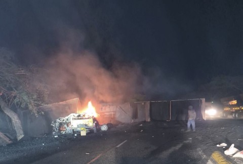 Four killed in Mpumalanga fiery crash