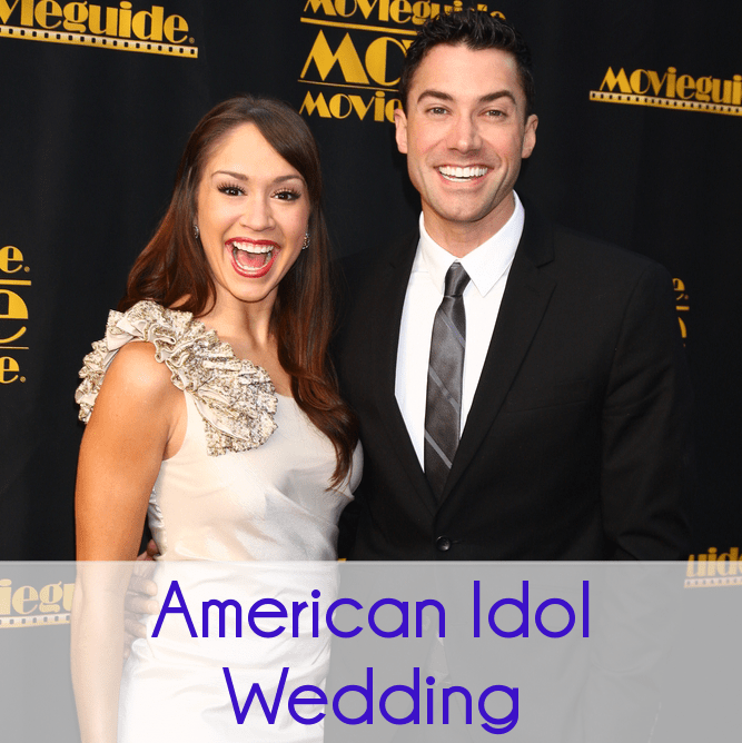 American Idol's Diana DeGarmo & Ace Young Married, DIY Wedding Ideas