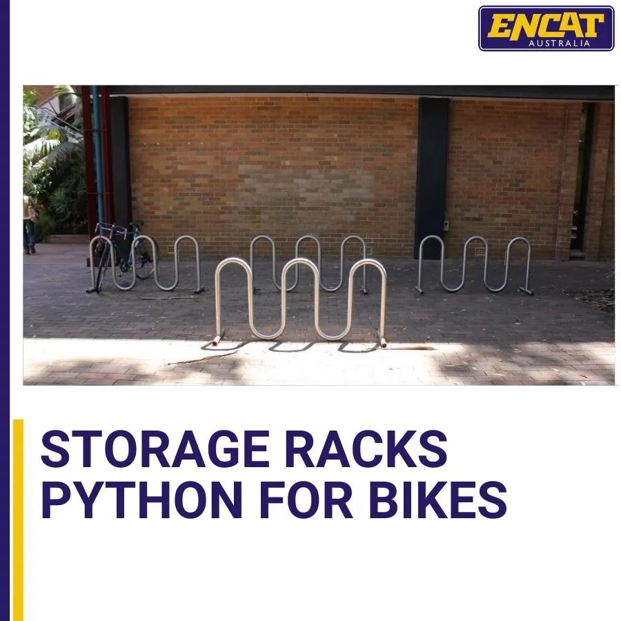 Australian Designed & Made Python Outdoor Bike Rack