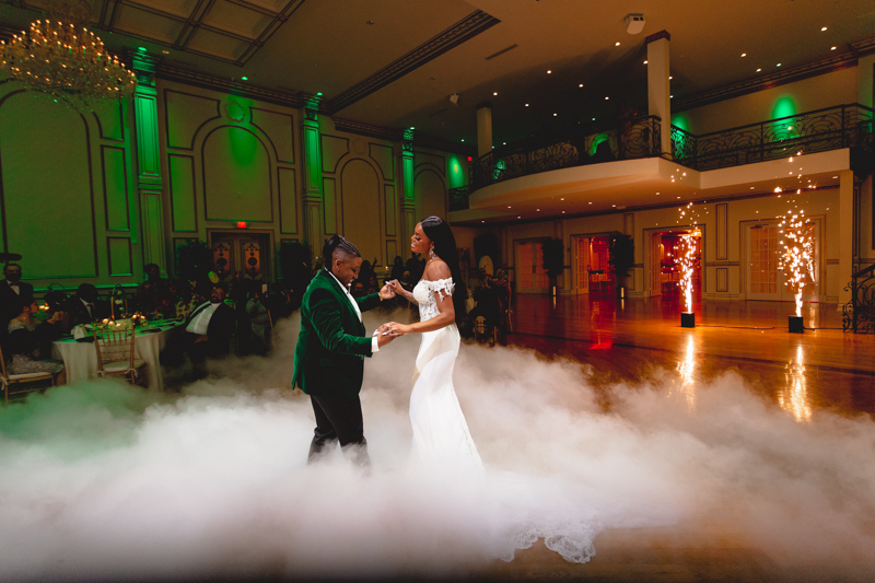 Clouds on the Ground Best NJ Wedding DJs Fog Machine Enchanted