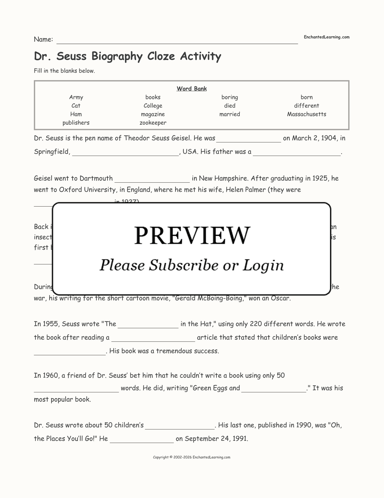 ABC Dr. Seuss PDF PDF Scribd