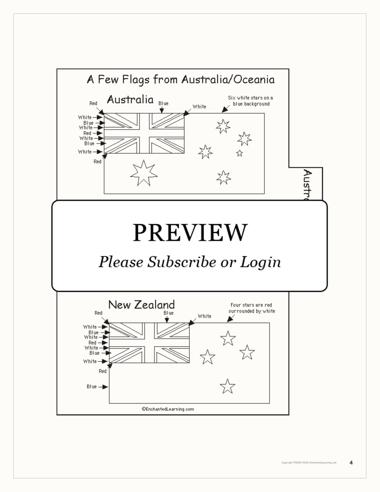 World Flags Book Enchanted Learning