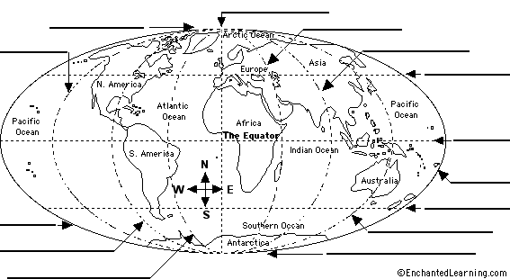Longitude And Latitude Map