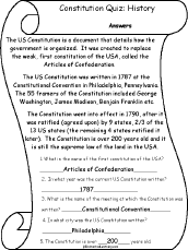 articles of confederation quiz