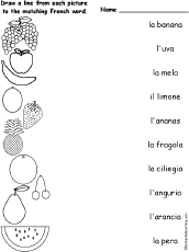 Beginner Italian Worksheets - Printable Sheet Education