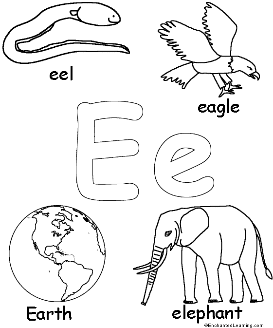 Letters Ee